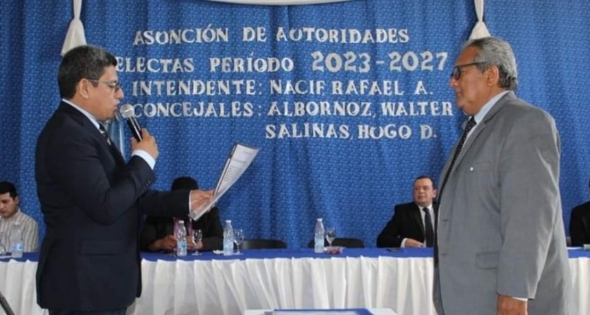 Asumio Rafael Nacif ratificado como Intendente de Ingeniero Juárez