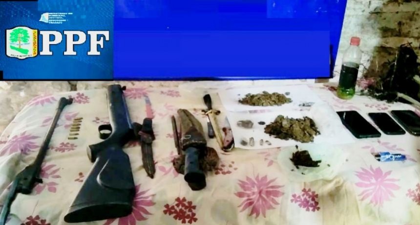Investigación policial anuló otro centro de distribución de drogas en Riacho He Hé