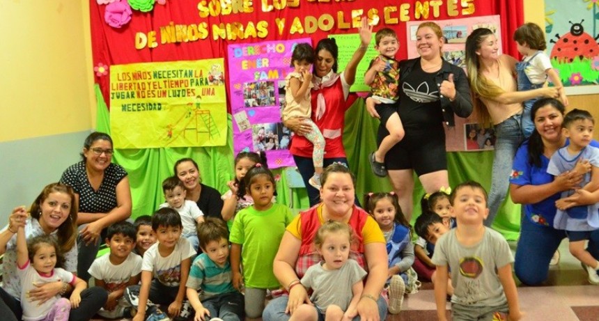 Harán el cierre simbólico del año de los Centros de Desarrollo Infantil