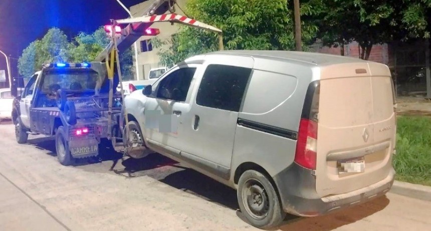 La Policía secuestró un automóvil con adulteraciones