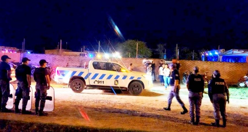 Con gran despliegue, la Policía garantizó la seguridad durante los festejos navideños