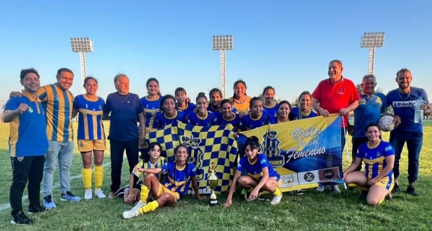 Defensores del Rosario campeón del fútbol femenino de la 