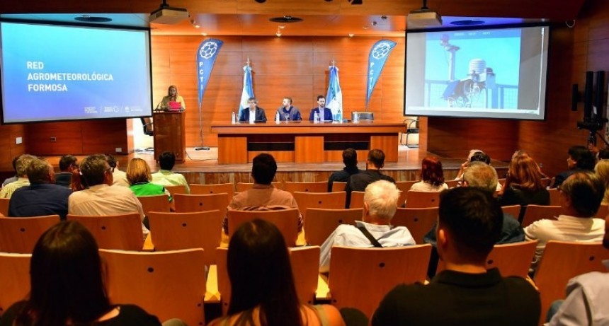 Presentaron la Red Agrometeorológica Formosa