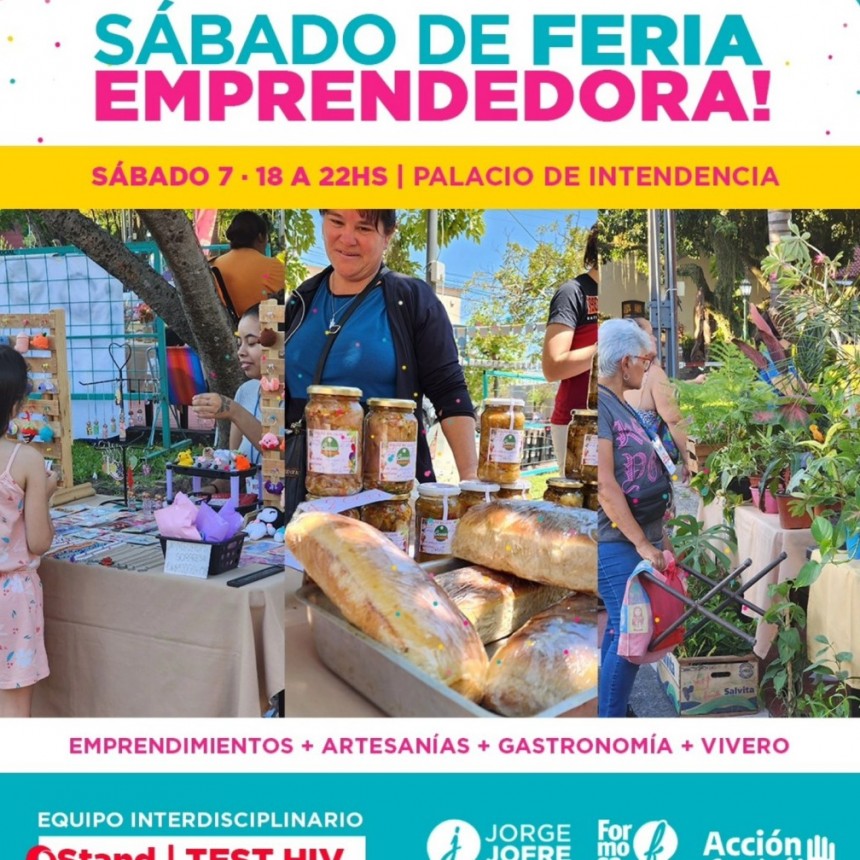 Sábado de 𝗙𝗘𝗥𝗜𝗔 EMPRENDEDORA