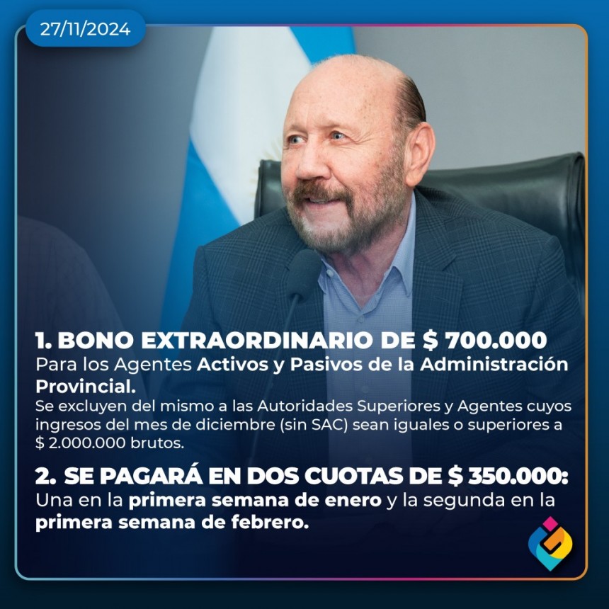 Laguna Blanca y Belgrano también se adhirieron al pago del bono extraordinario