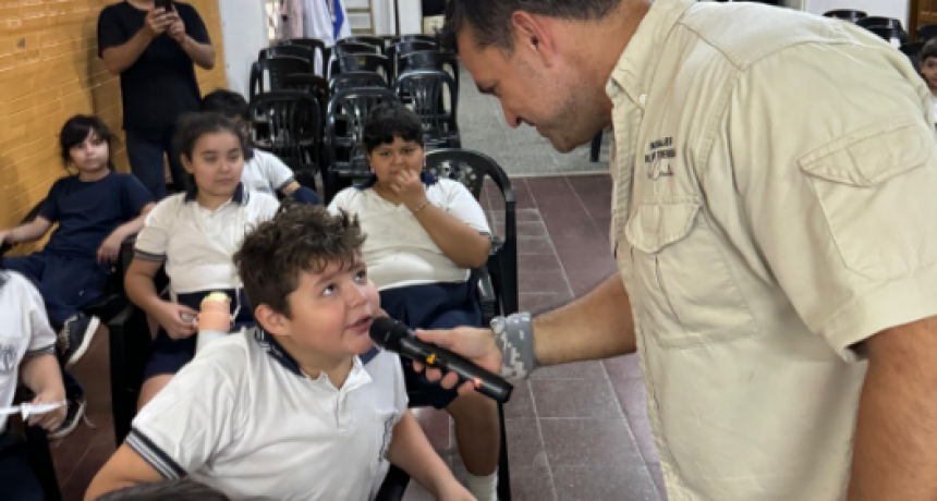 Los “Paisajes de Mi Tierra” maravillaron a los estudiantes del Colegio Don Bosco