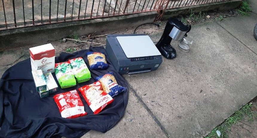 Se detuvo a un sujeto que sustrajo pertenencias de una capilla