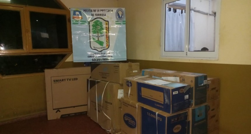 Se secuestraron mercaderías por 10.000.000 de pesos