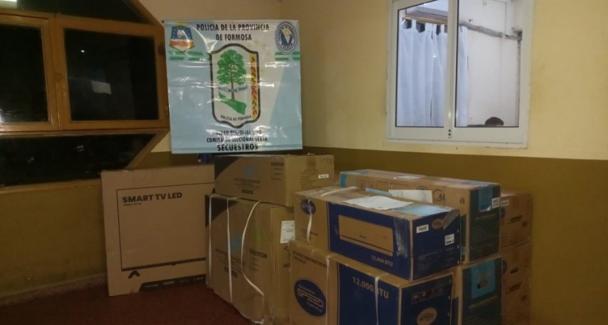 Se secuestraron mercaderías por 10.000.000 de pesos