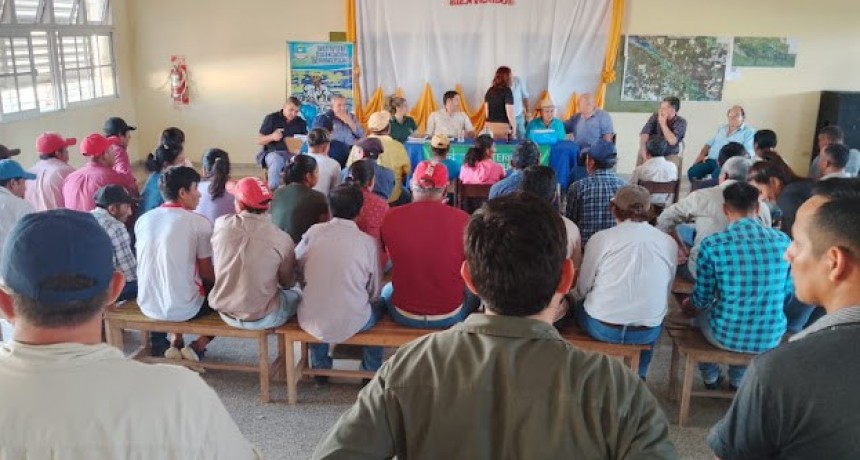 Se desarrollaron jornadas informativas sobre la situación del Bañado La Estrella