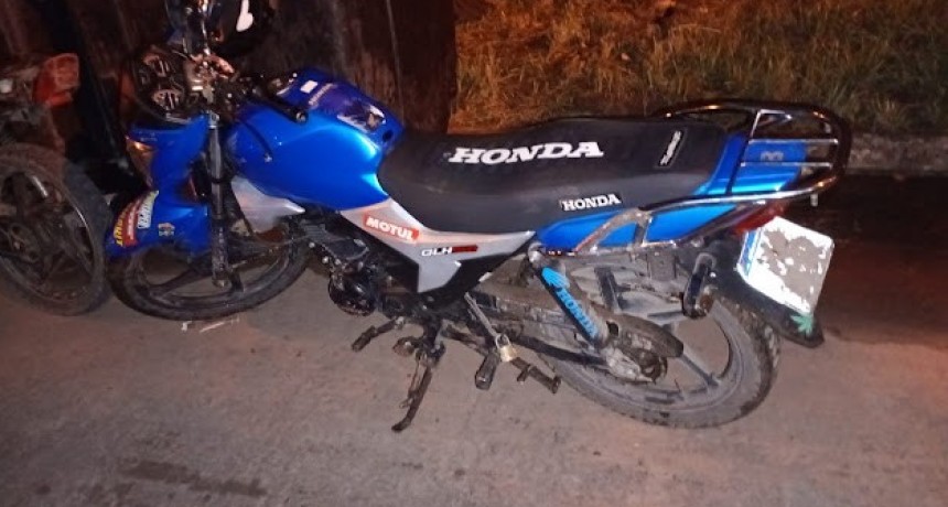 Se secuestró cuatro motocicletas, una por adulteración y otras tres por faltas a la Ley Nacional Transito
