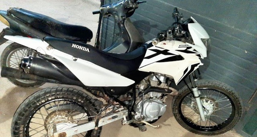 La Policía sacó de circulación a dos motoqueros