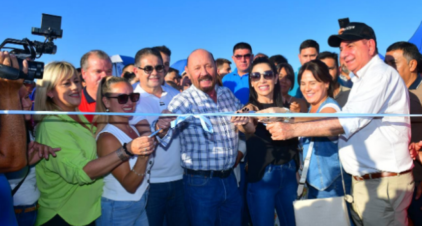 El Gobernador presidió la habilitación del nuevo espacio recreativo “Parque Arenas”