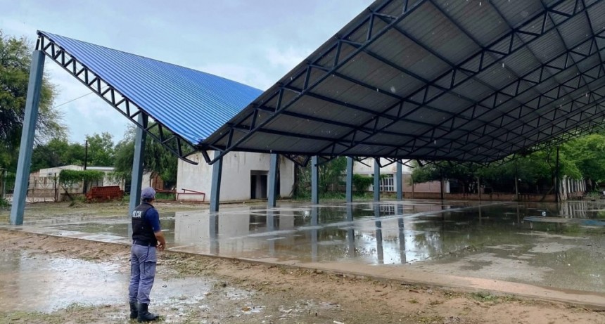 Temporal en El Chorro solo dejó algunos daños materiales