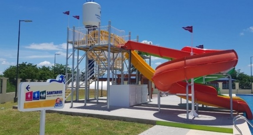 Desde este sábado 28 se habilita el Parque Acuático de Capital