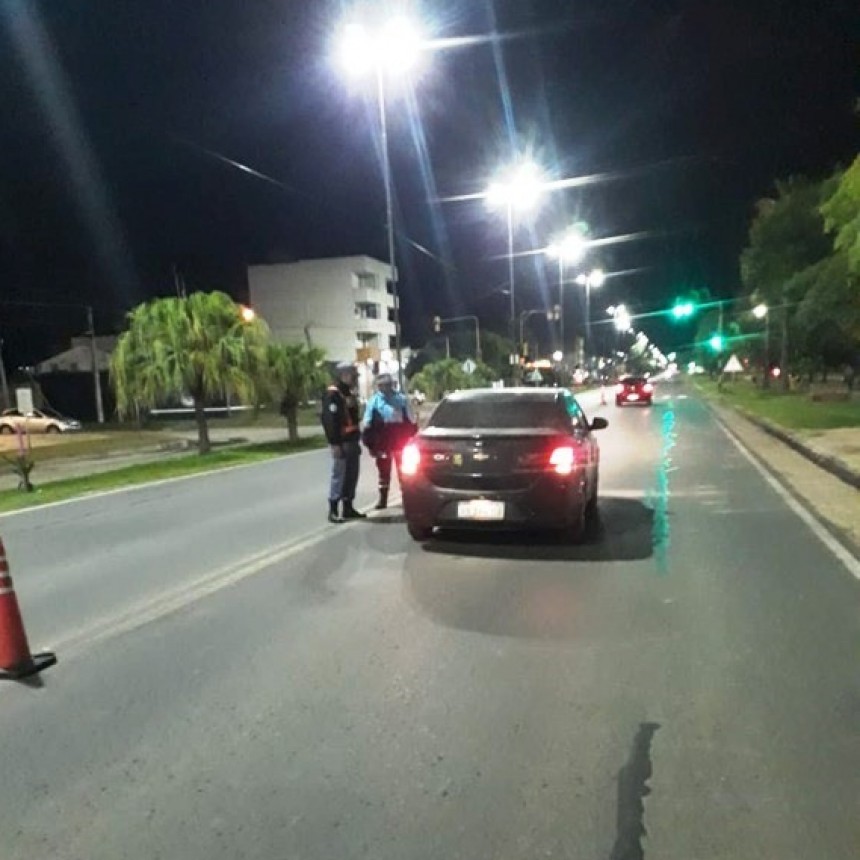 Con un gran despliegue, la Policía garantizó la seguridad durante los festejos navideños