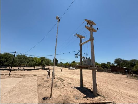 El Gobernador inaugurará la Línea de Media Tensión que suministrará electricidad en localidades de Laguna Yema