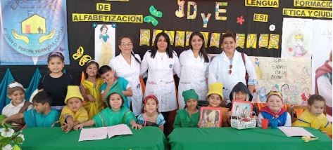 La Expo Lectura en Comunidad en la EPEP N° 124 tuvo destacados trabajos del Nivel Primario