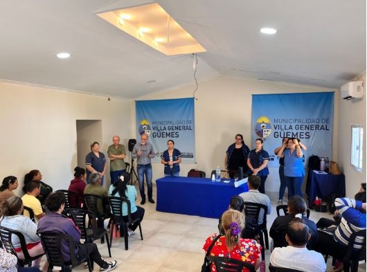 La Junta Evaluadora de Discapacidad visitó la localidad de Villa General Güemes