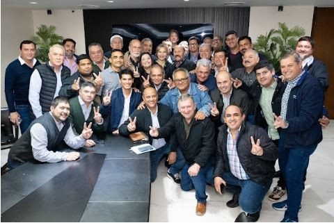 El gobernador Insfrán encabezó un almuerzo de fin de año