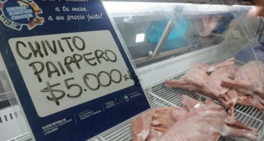 En SAF también se comercializaron los chivitos formoseños
